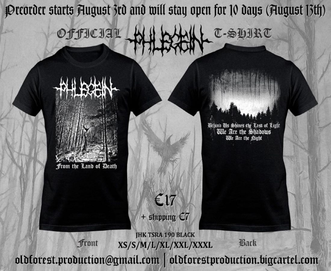 Phlegein - From The Land Of Death official TS - Old Forest Production image 1