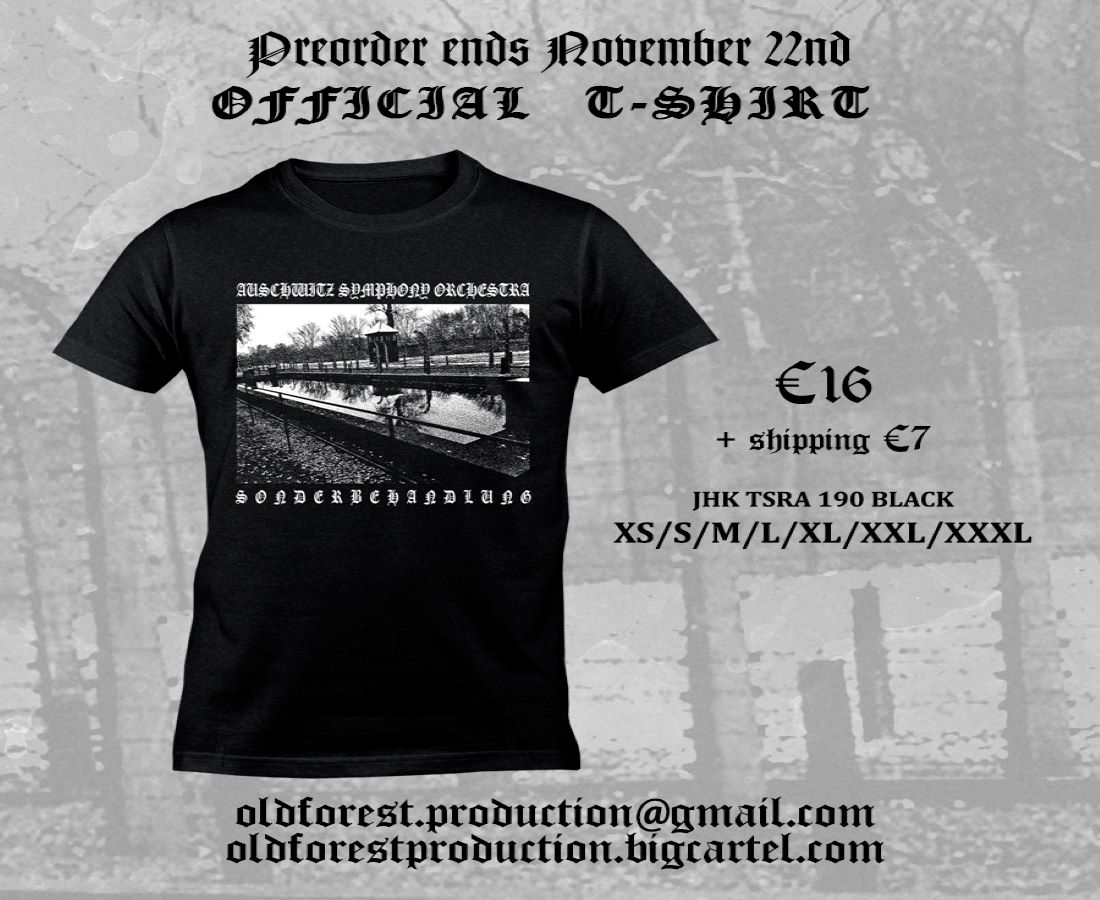 Auschwitz Symphony Orchestra official tshirt - Old Forest Production image 1