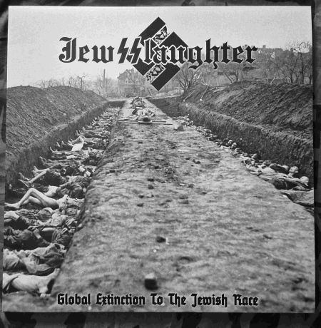 Jew@laughter - Global Extinction of the Jewish Race Lp  Sold Out !!!! - Old Forest Production/Block 11  image 2
