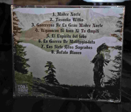 Nexcoyotl - Madre norte cd  - Old Forest Production image 3