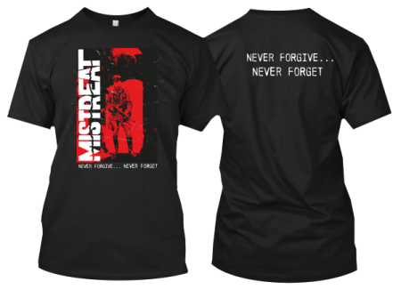 Mistreat - Never - Never Forgive... official ts - Old Forest Production/D88 image 1