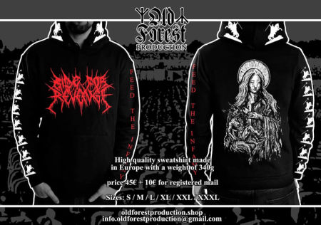 Ride for Revenge - Feed the Infamy  official hoodie - Old Forest Production image 1