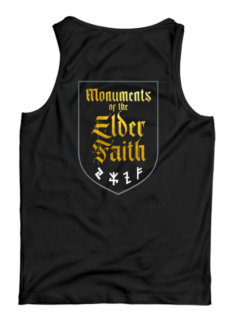 Sunwheel - Monuments Of The Elder Faith official t-shirt black top - Old Forest Production image 2