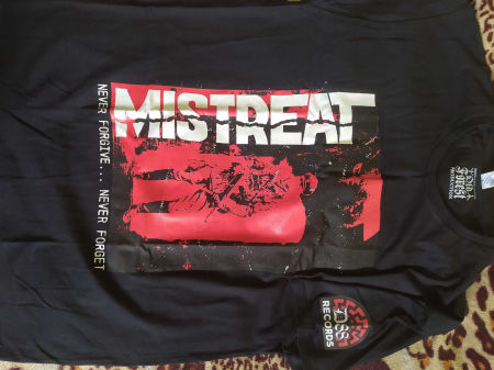Mistreat - Never - Never Forgive... official ts - Old Forest Production/D88 image 2