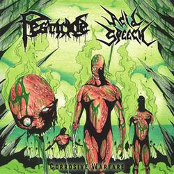 ACID SPEECH / PESTICIDE Corrosive Warfare CD -  Terranis Productions image 1