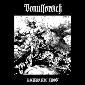 VONÜLFSRËICH(Fin.) - Barbaric Iron ( Compilation) cd  - Fallen Temple image 1