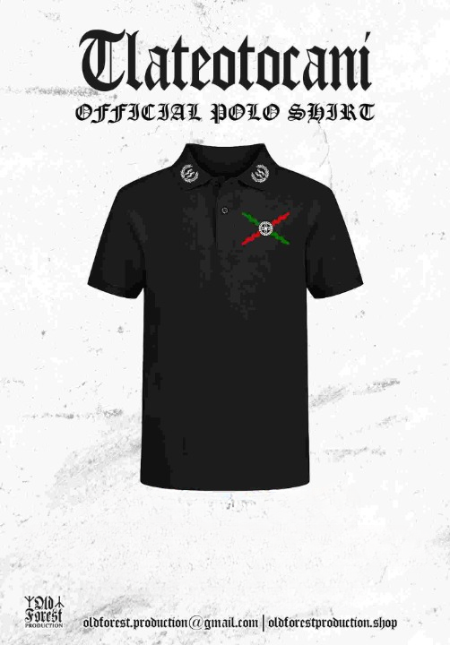 Tlateotocani - official polo t shirt  - Old Forest Production image 1